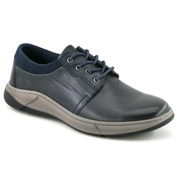Men leather Sneakers H005468